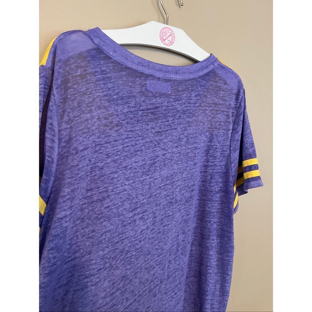 Maurice’s 24/7 Purple And Yellow T-Shirt Woman’s Size 1X - Picture 5 of 5